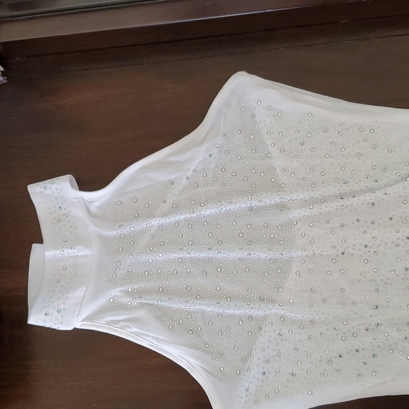 New Rhinestone Halter Dress - Picture 3 of 8